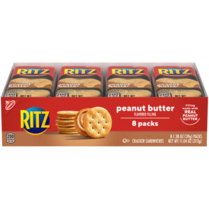 Ritz Cracker Peanut Butter Sandwich 8ct